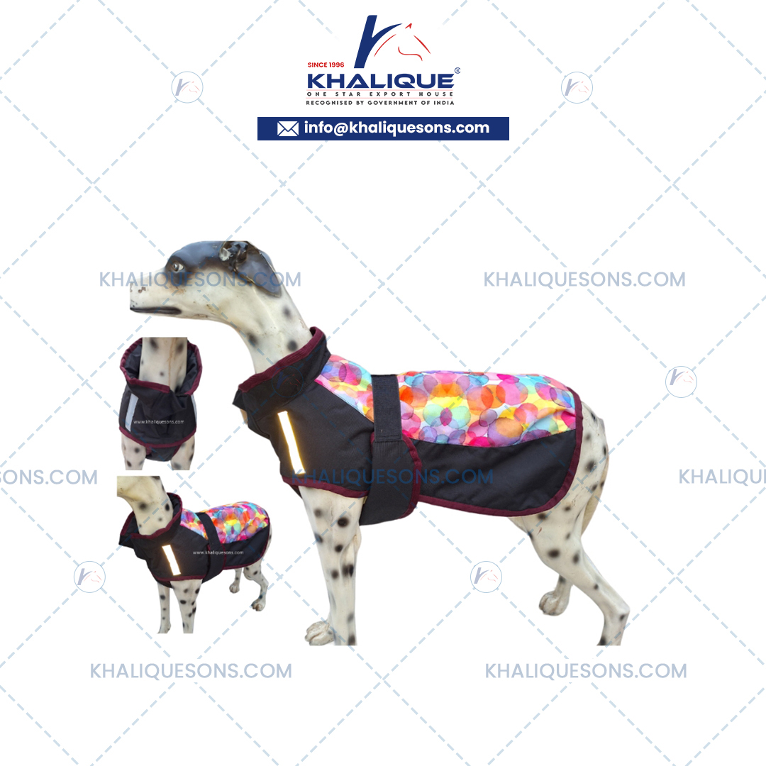 600D Dog Coat with 100gm Fill