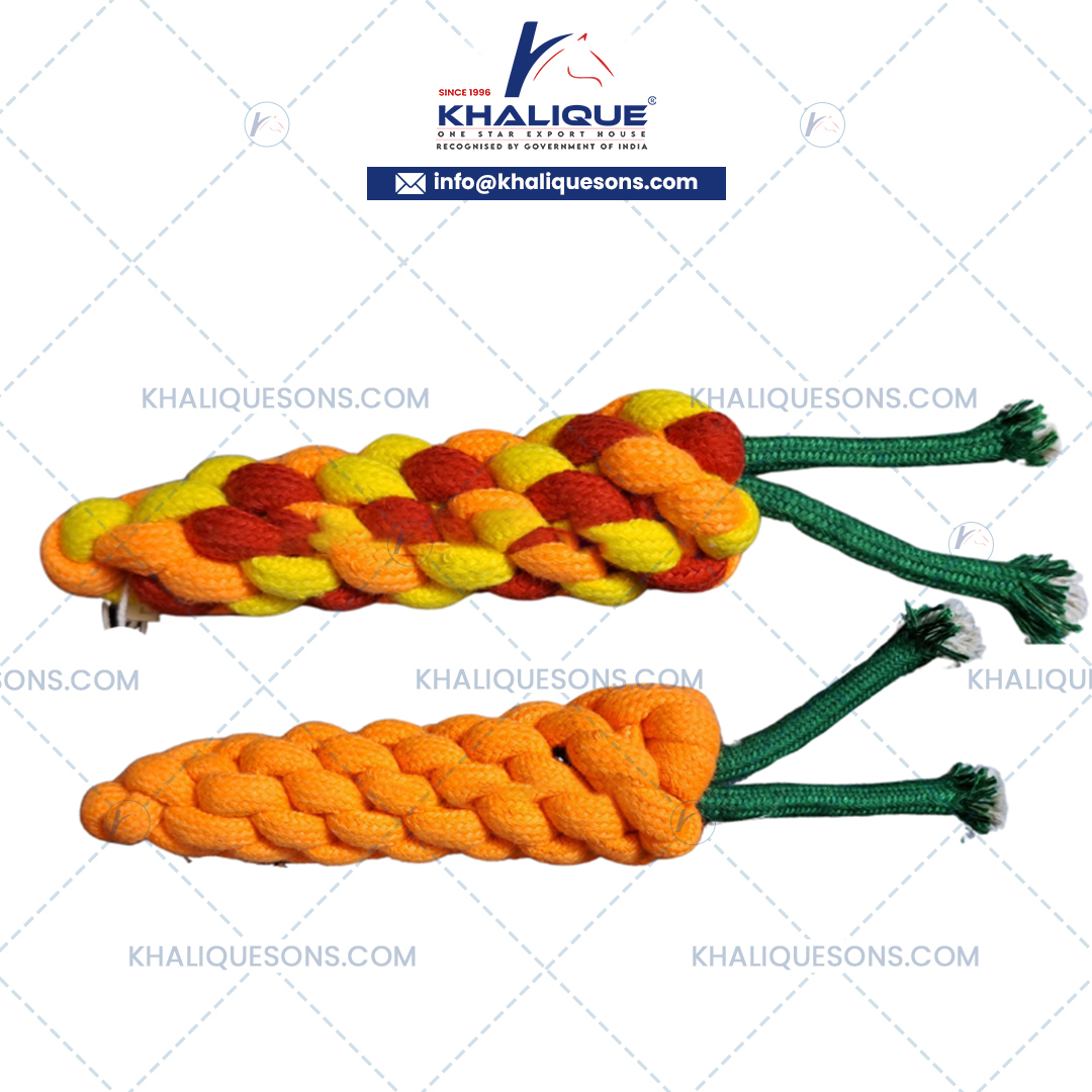 Rope Carrot Toy For Dog