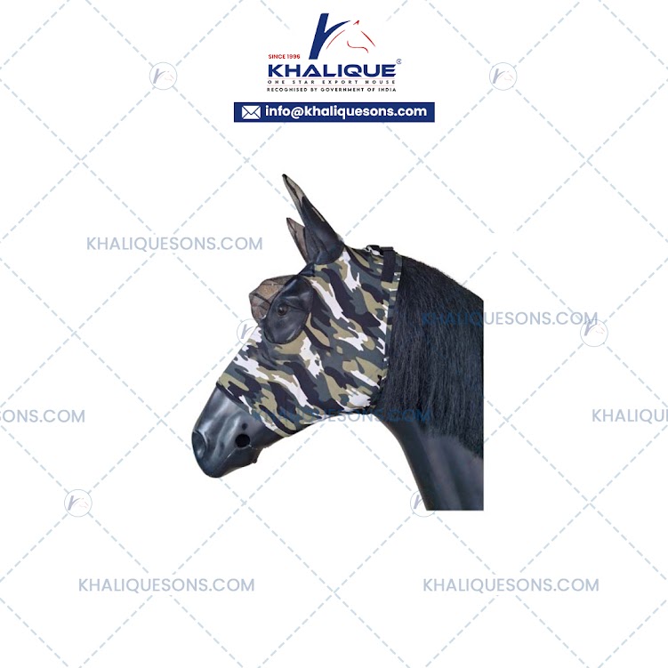 Horse Printed Lycra Mask