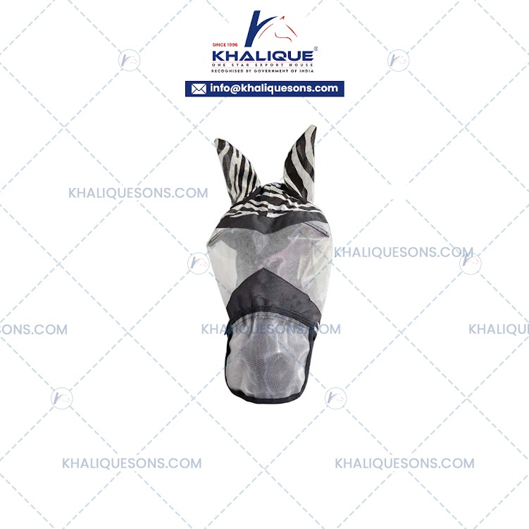 Horse Zebra Fly Mask