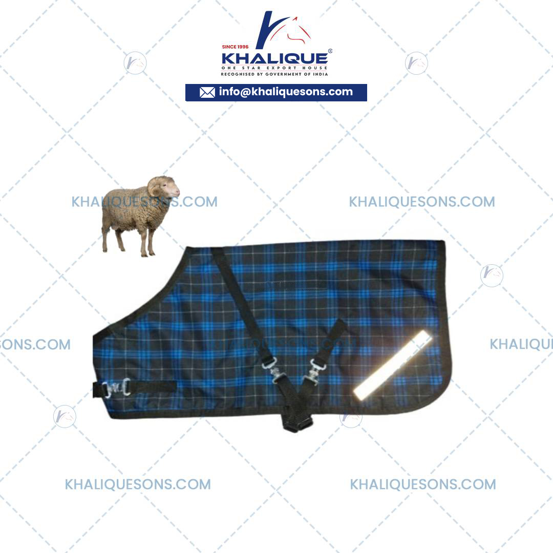 1200D Sheep Rug w 100gm fill and Reflector w Single Front Buckle