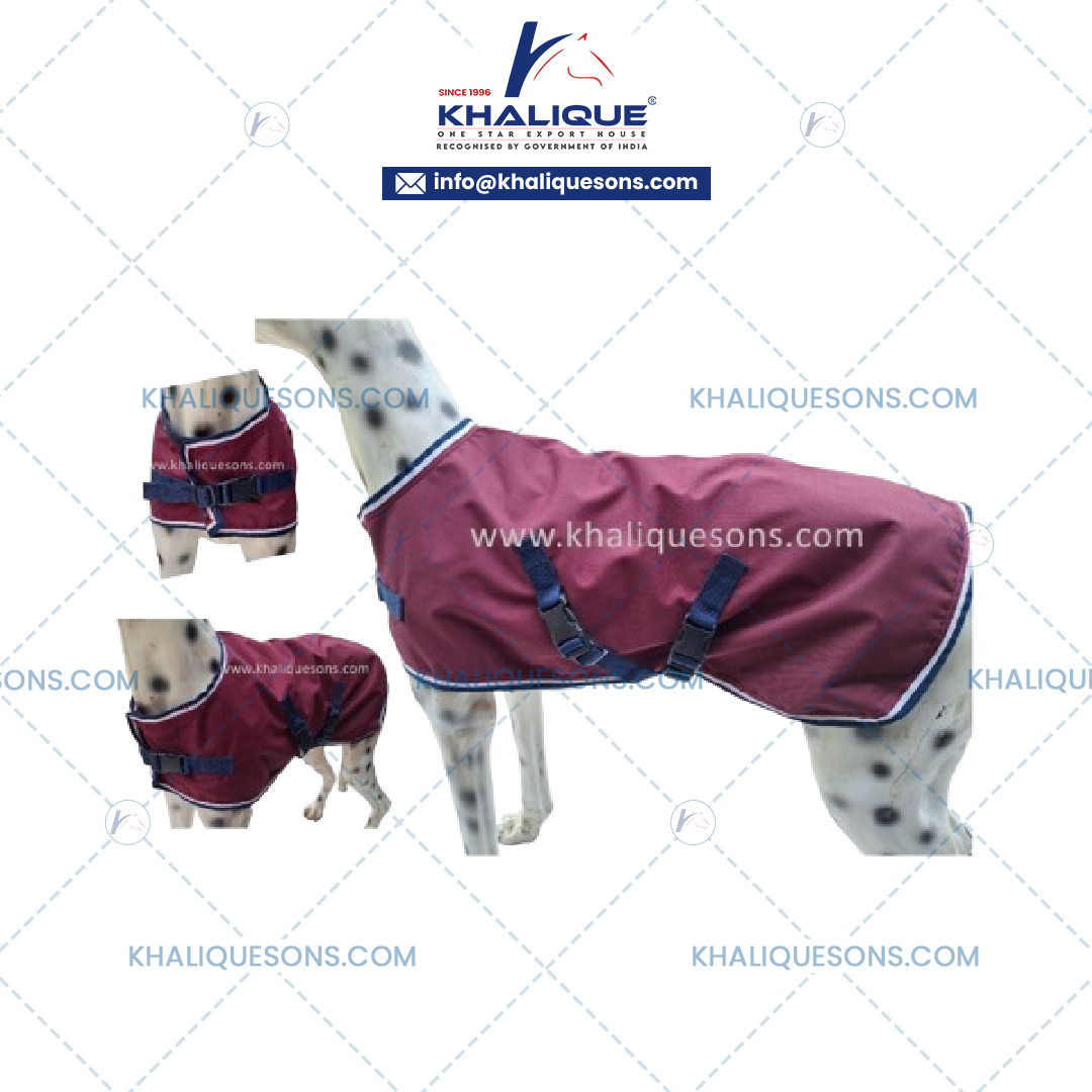 600D Dog Rug w Fleece Lining