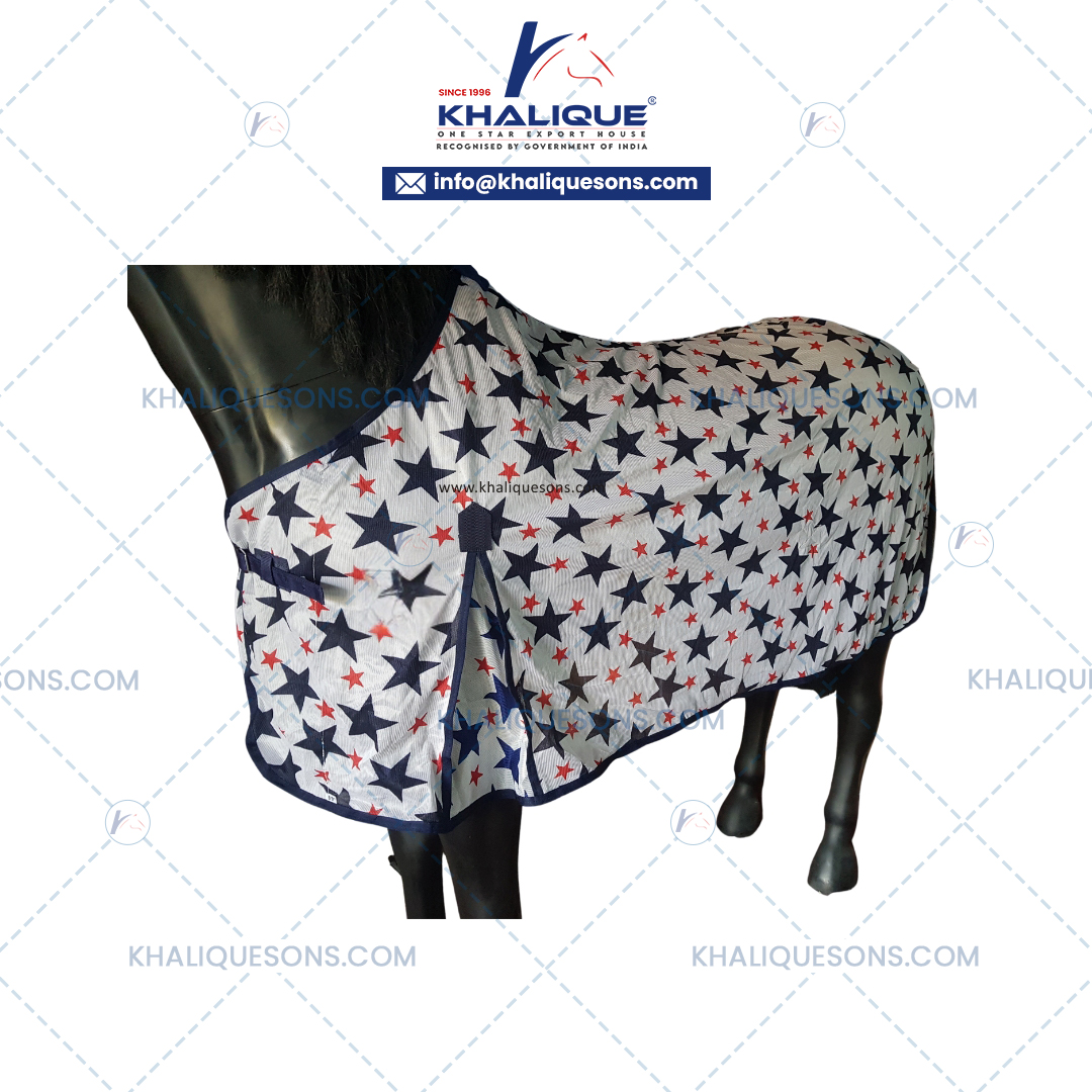 Horse Star Mesh Fly Rug