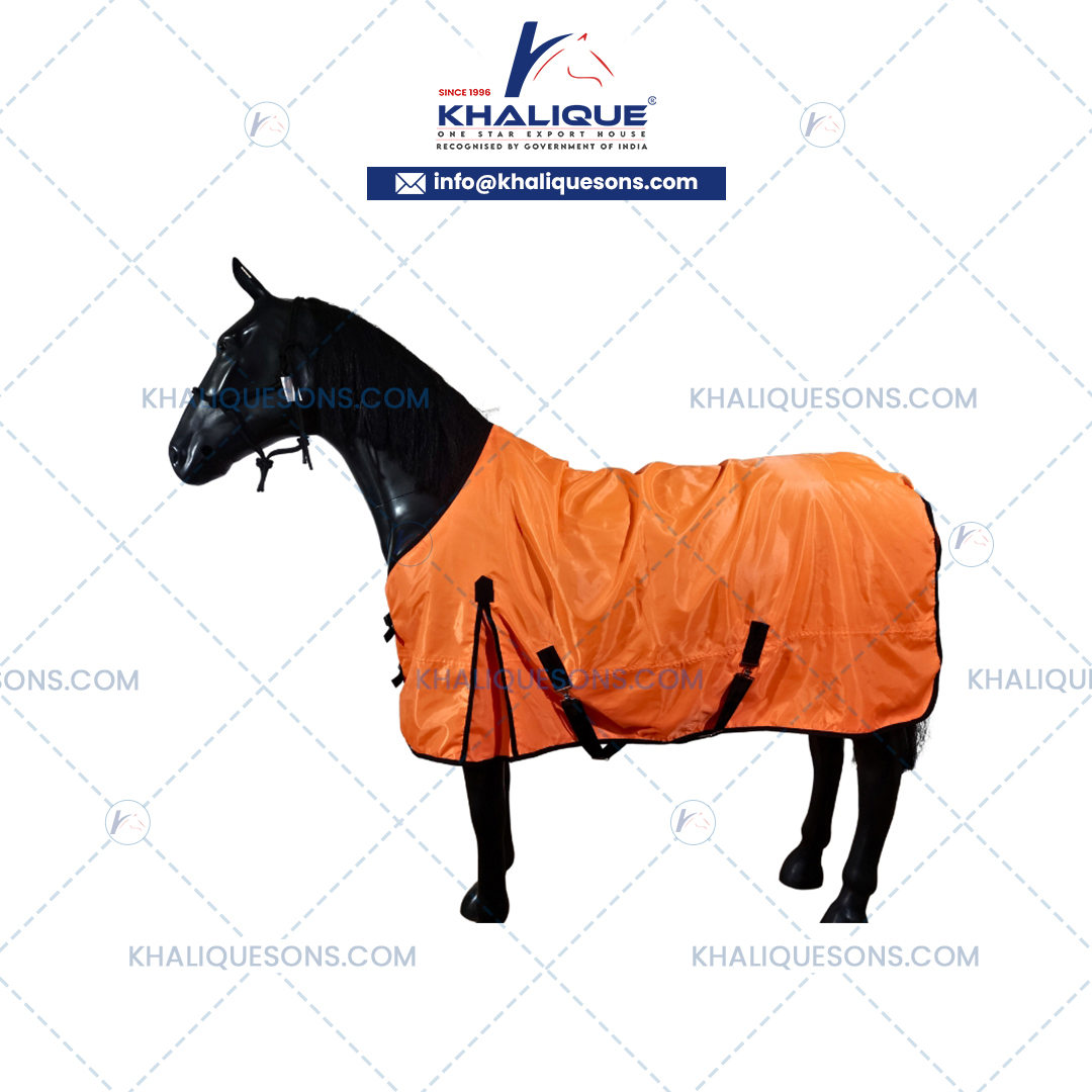 Horse Reflective Rug With Mesh