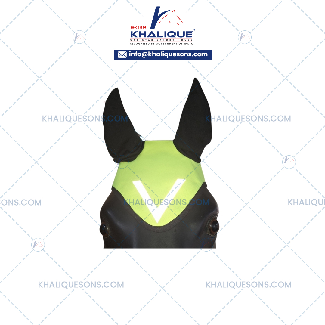 Hi-Viz Ear Bonnet with Polyester Matty Fluorescent Fabric