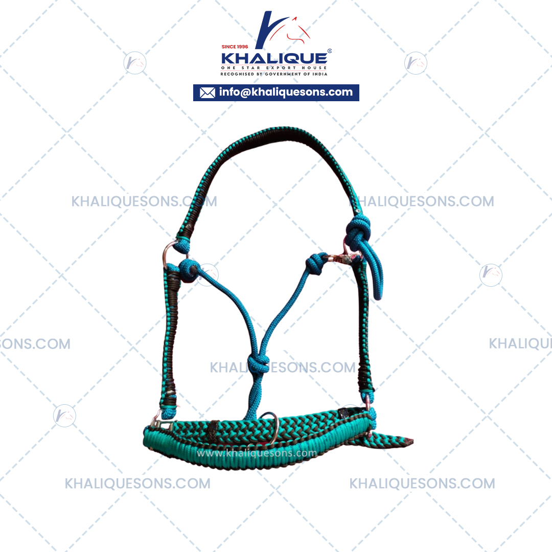 Rope Halter with Fitting