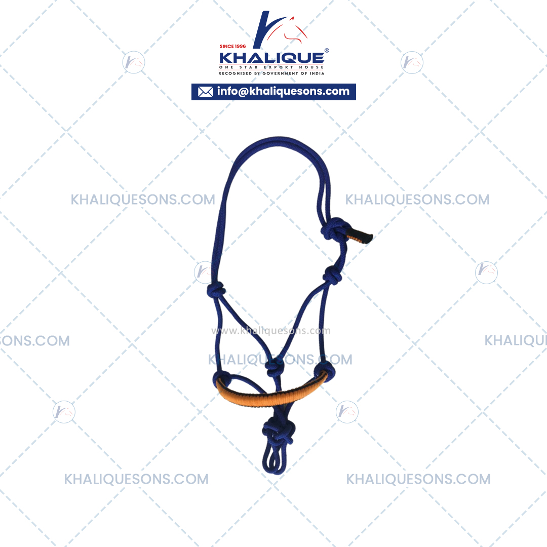 Blue Rope Halter