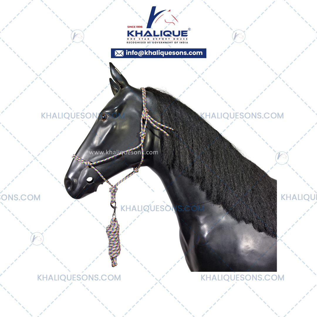 Horse Eco Rope Halter Multicolours