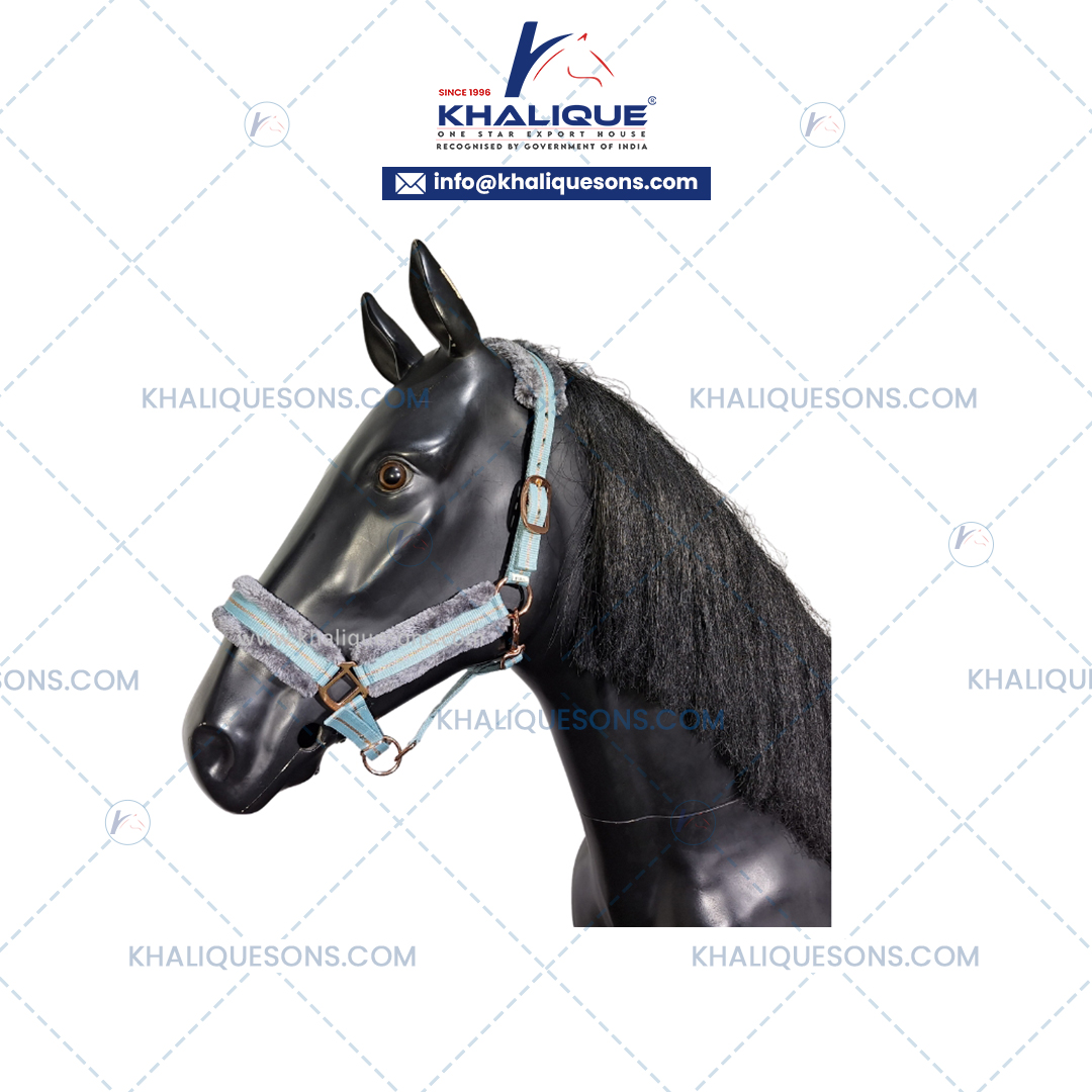 Horse Fur Padded Halter