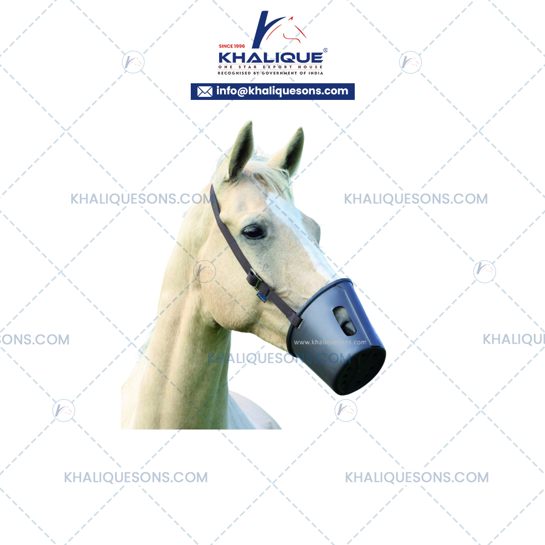 Horse Plastic Muzzle without Nose Piece