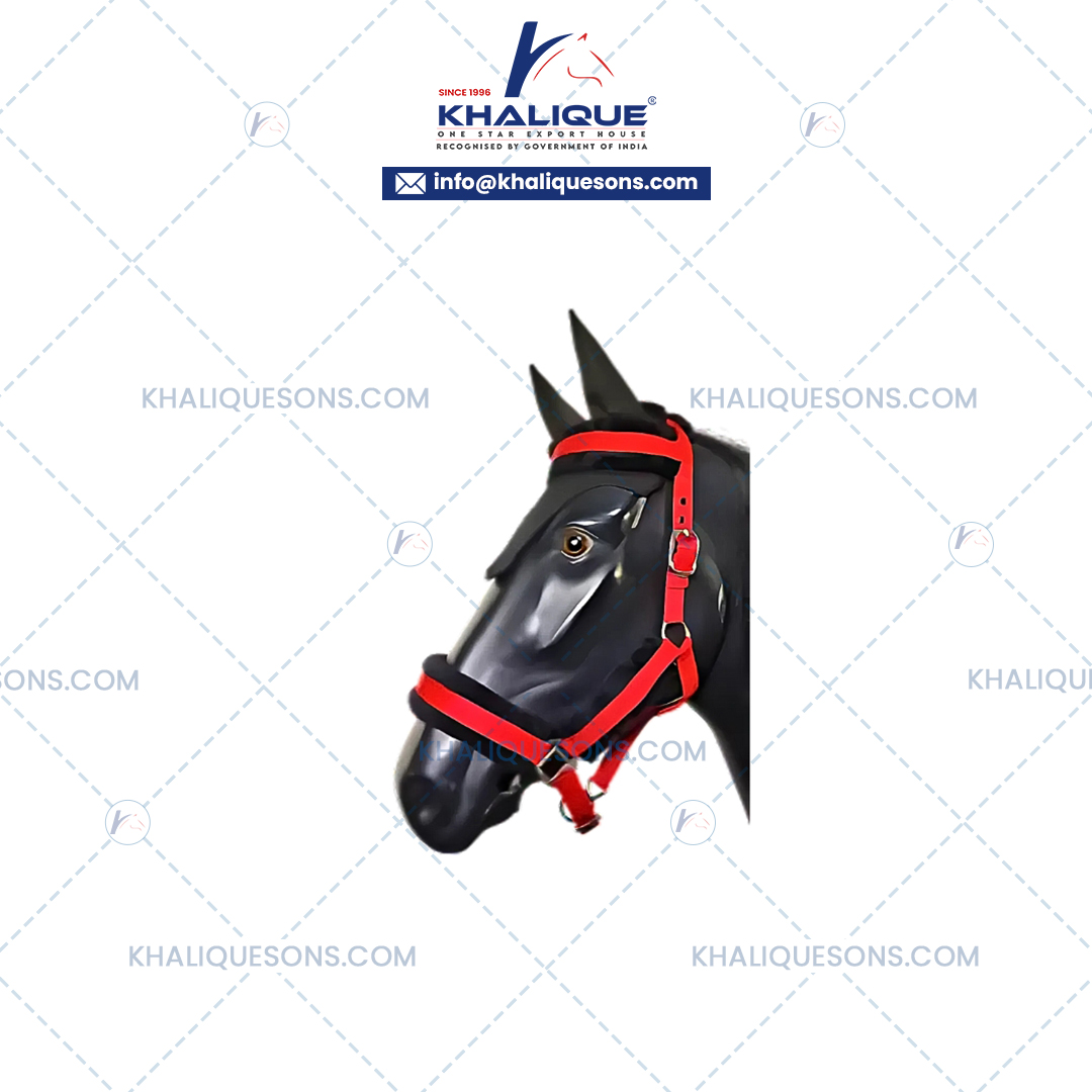 Horse Fur Padded Nylon Bridle