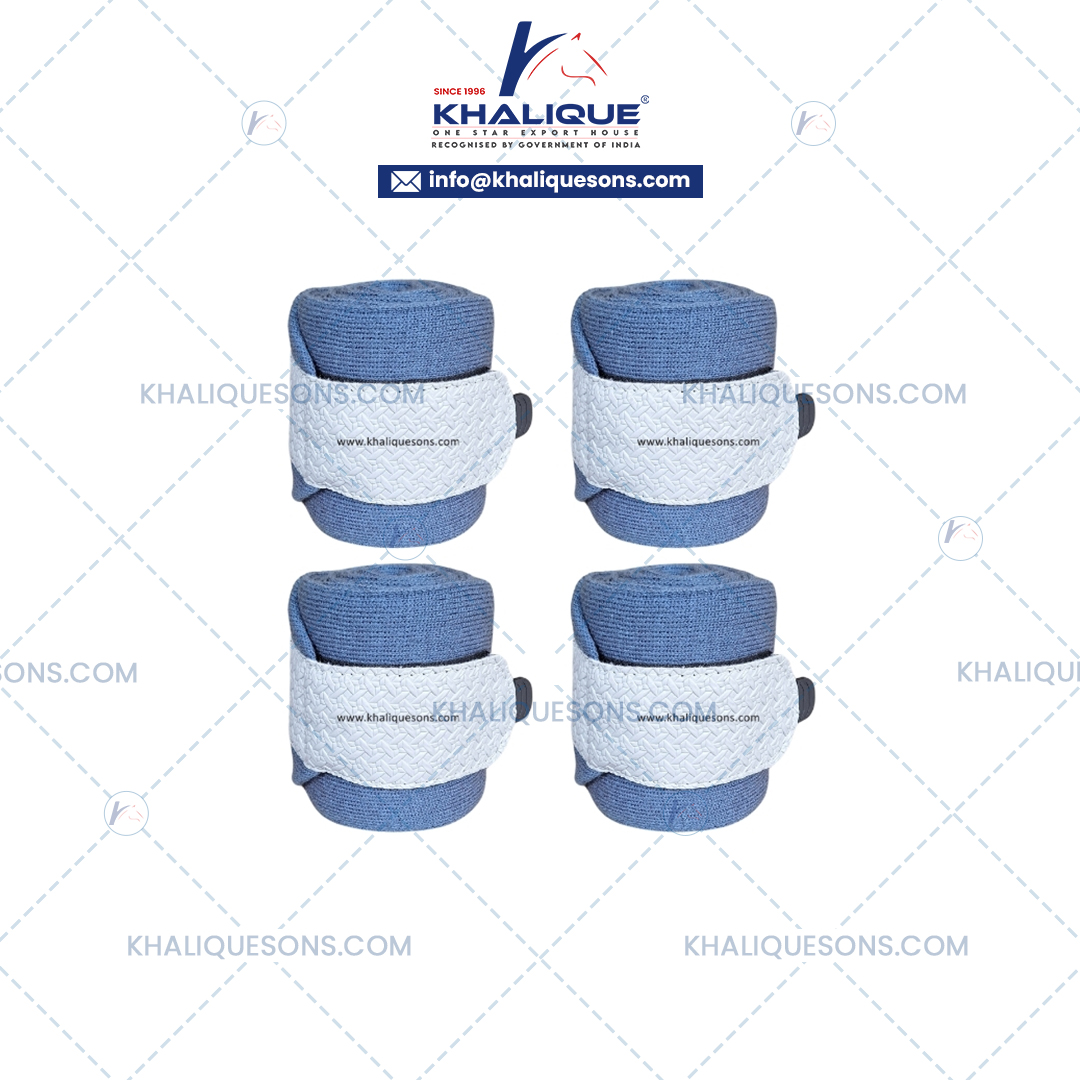 Stone Blue Fleece Bandages