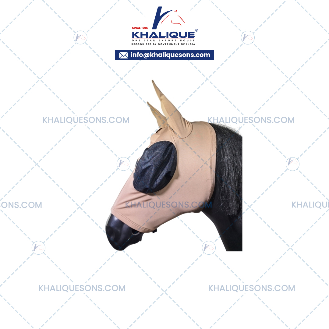 Horse vanilla Lycra Fly Mask