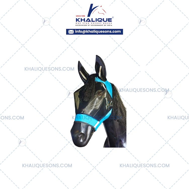 Horse High Visibility Mesh Fly Mask