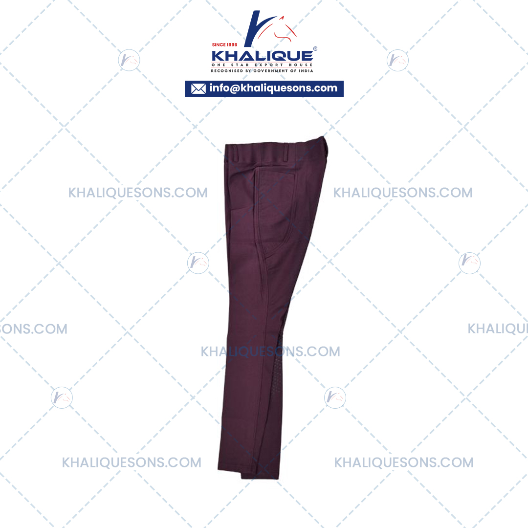 Wine Legging Style Breeches